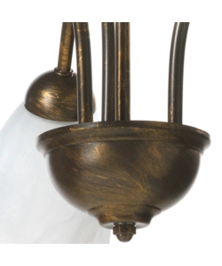LAMPADARIO 3 LUCI ONLI "ODINO" BRONZO E14
